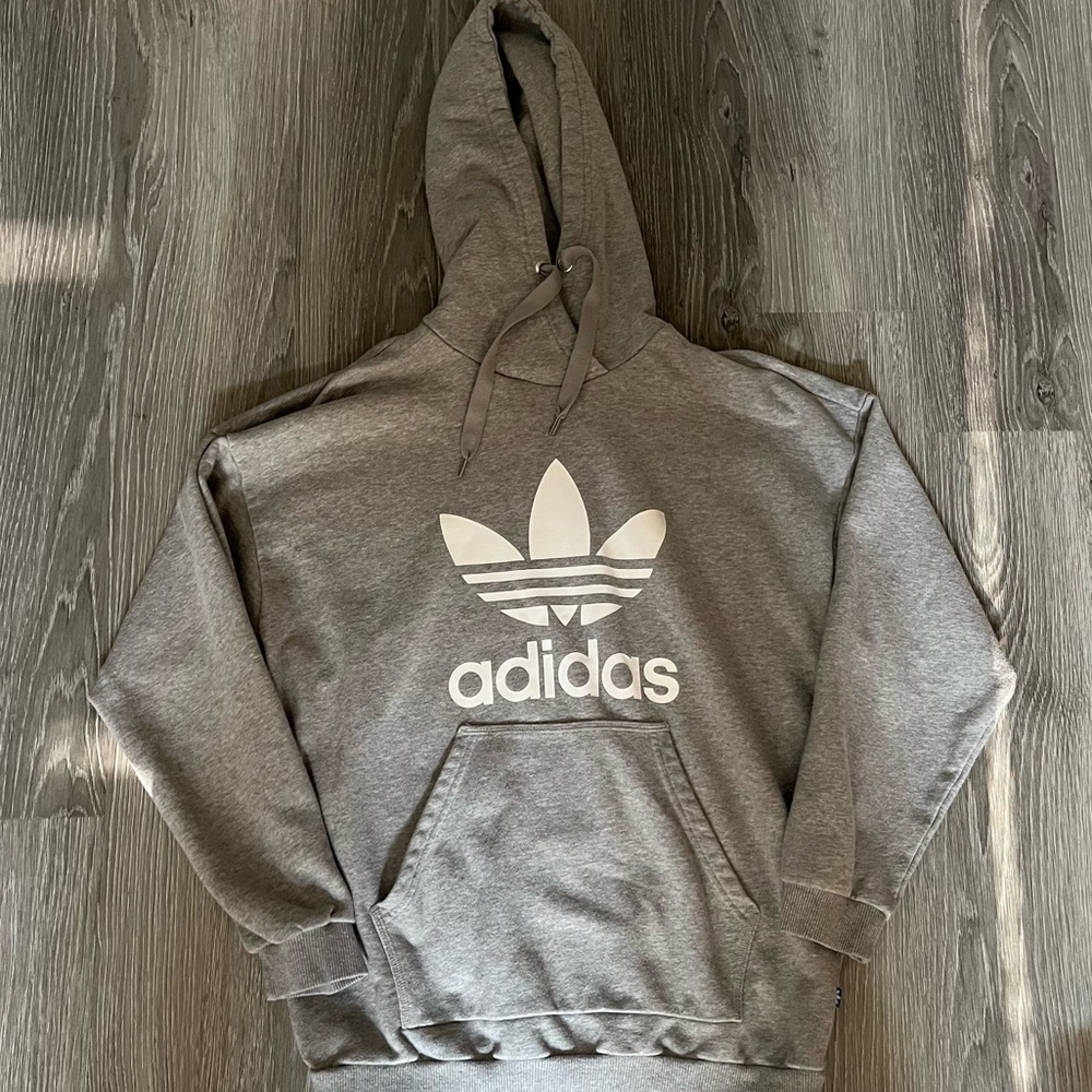 Grey Adidas Hoodie - Picture 1 of 3